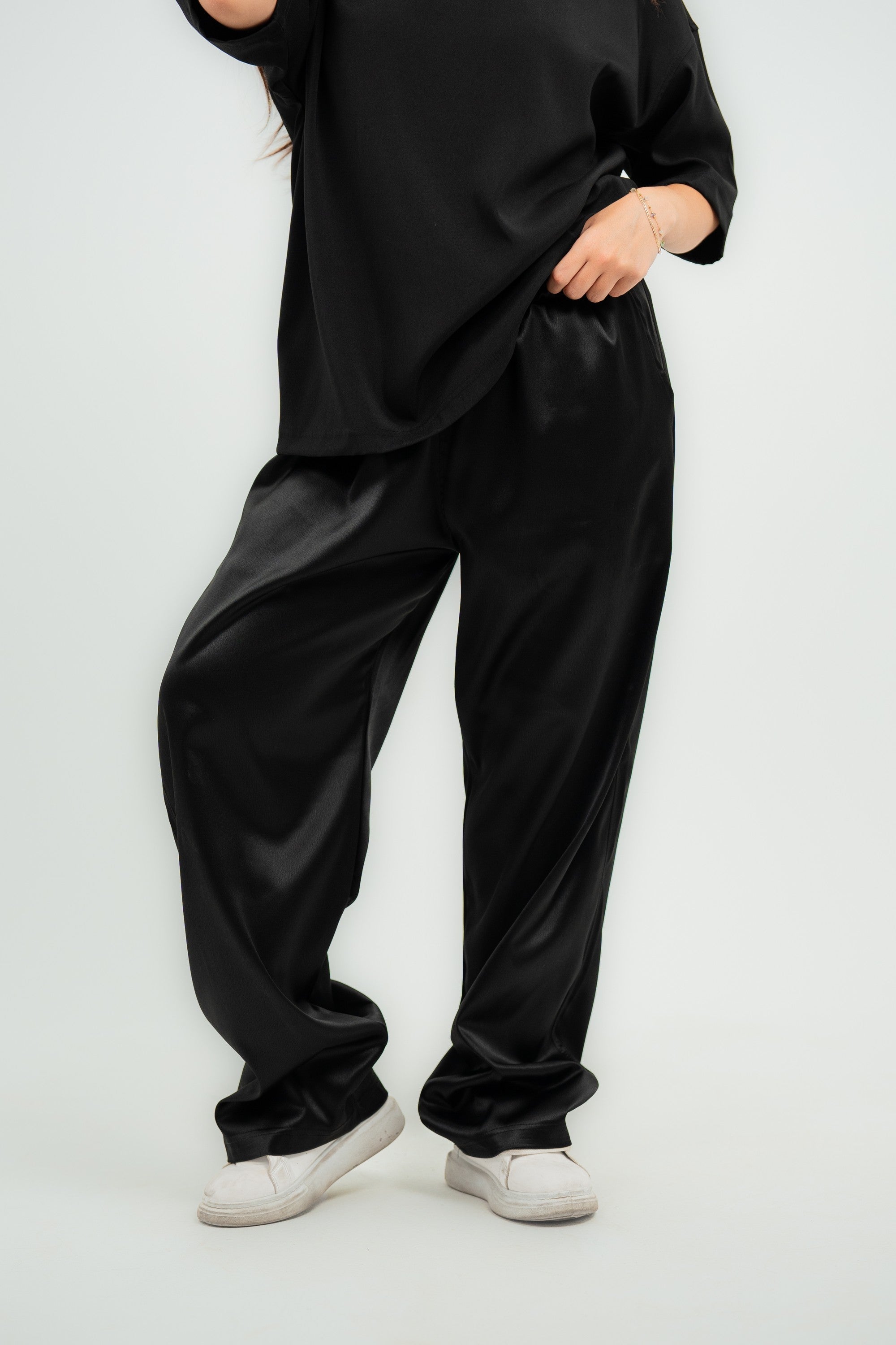 SATIN PANTS