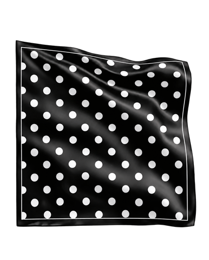 Midnight Pearl scarf on transparent background