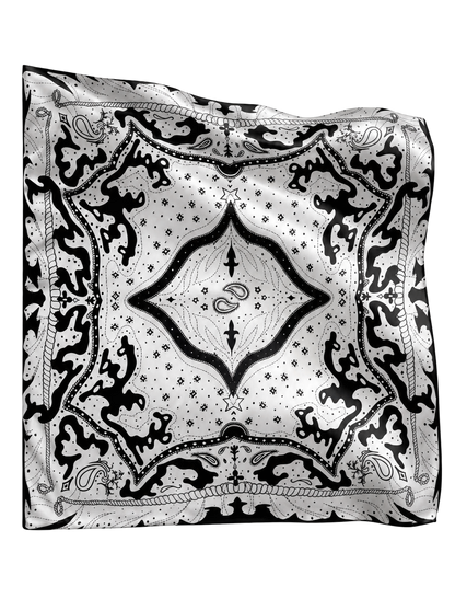 Silver Sailor scarf on transparent background