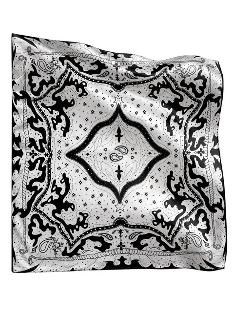 Silver Sailor scarf on transparent background